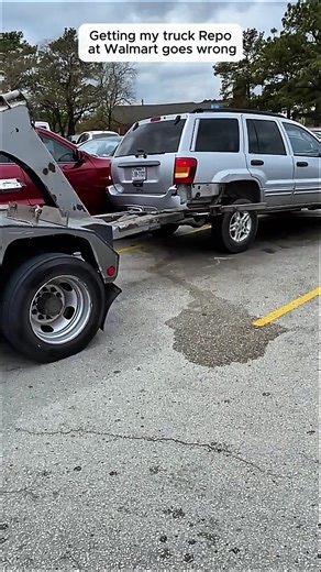 Getting my truck Repo at Walmart goes wrong - p2 #fyp #repo #towtruck #repogonewrong #carrepo