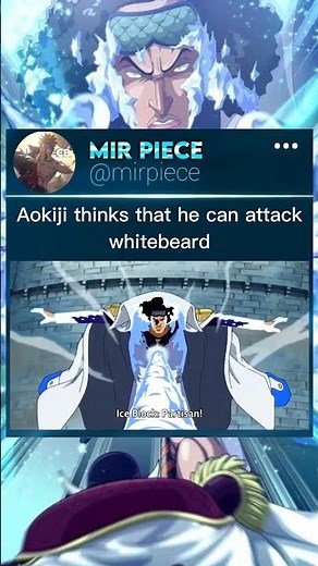 diamond jozu vs aokiji #onepiece #otaku #anime #aokiji #jozu #shorts