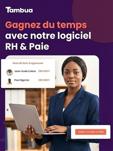 Logiciel RH & Paie Côte d’Ivoire : paie, CNPS, gestion du personnel simplifiés