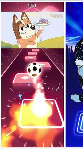 BLUEY BINGO-MINISODES FRIENDS, BLEUY MEGIC, BLUET FUNNY MOMeNTS ★★TILES HOP