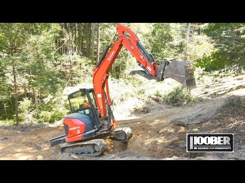 JSE Construction Kubota KX057 Excavator & SVL97 Track Loader