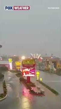 Watch: Intense Thunderstorms Lash Branson, Missouri Morning Sky