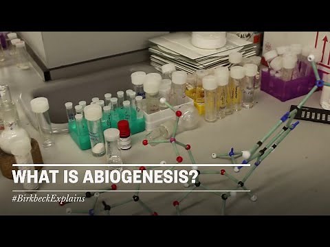 Birkbeck Explains: What is Abiogenesis?