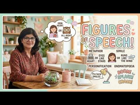 Figure of speech - Simile, metaphor and personification