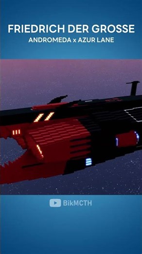 AAA-78 | ANDROMEDA x AZUR LANE in Minecraft