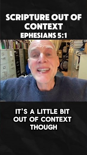 Scripture out of Context Eph 5Can ‘Speak Things Into Existence’? #bible #theology #biblestudy