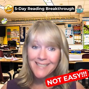 Who's ready to erase the reading GAPS that seem bigger than ever? And who wants to unlock rapid GAINS? Join us to discover the simple, fast solution 👇 ** The 5-Day Reading Breakthrough ** 📅 WHEN: October 16 - 20 📍 WHERE: Facebook (& YouTube) Live 💲 COST: Just $9.97 {Valued @ over $300!} 🍎 Does this sound familiar? 🍎 You start the school year with boundless motivation and fresh strategies – But then... ...like clockwork, the reading achievement gap rears its head. Thriving students keep thr