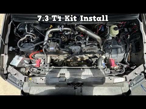 7.3 Powerstroke Irate Diesel Performance T4 Kit Install - SXE366 Turbo SWAP 500HP+ Capable!