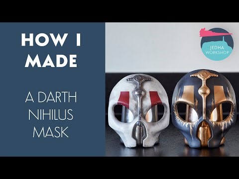 How I made Darth Nihilus Mask Custom and Original