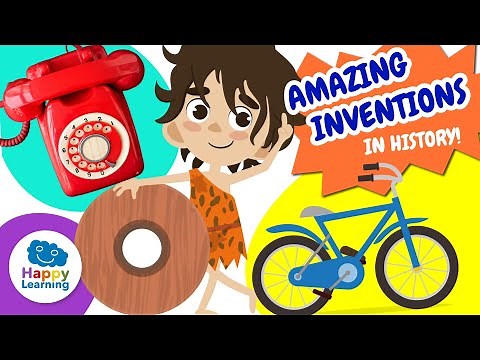 ☎️🚲 The Most Amazing Inventions in History!| Educational Videos for Children | ‪@HappyLearningENG‬