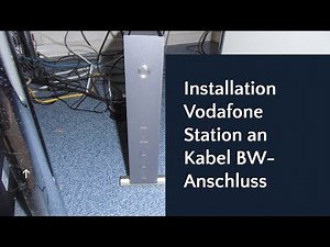 Vodafone Station Installation für Kabel BW Kunden