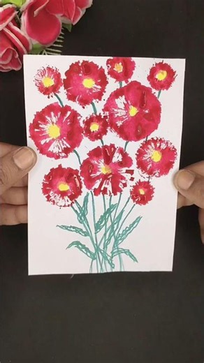 How to make painting / easy painting for kids ideas 😱 #short #painting #kidsdrawing #craft #diy