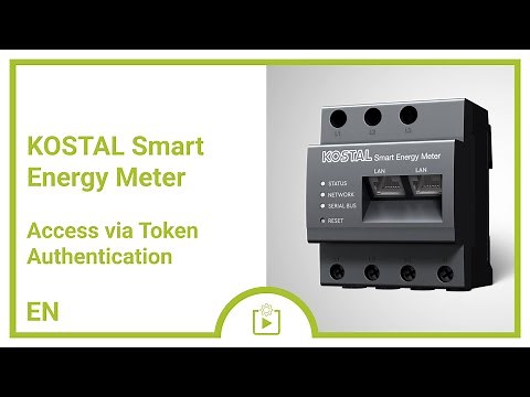 #Tutorial: Access to the KSEM via Token Authentication | KOSTAL