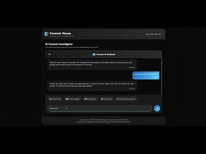 AI based UFDR analysis tool