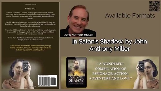 In Satan's Shadow by John Anthony Miller is a riveting historical thriller that has captivated readers with its intense WWII espionage and atmospheric Berlin settings, earning widespread praise for its masterful plotting and seamless fusion of suspense across personal and political deceptions. Set in Berlin in 1943, where British agent Michael York infiltrates the city posing as a musician in the Berlin String Quartet to uncover the fate of his murdered predecessor and identify a deadly informan