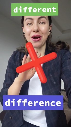 difference vs different #learnenglish #adjectives #partsofspeech #englishspeaking #englishgrammar #vocabulary #englishcourse #englishclass #English #ingles #englishteacher #IELTS #tenses #conversationalenglish #englishclass #englishonline #englishwords #englishspeaking #spokenenglish #englishtips #phrases #englishlesson #accent #reelsinstagram #reelsvideo #reelsfb #reelsviral #reels2023 | I’m Fine