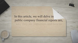 Public Company Financial Reports
