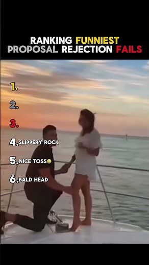 Ranking Funny Proposal Rejection