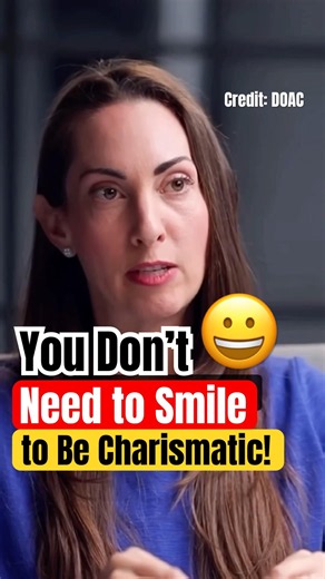 You Don’t Need to Smile to Be Charismatic #Charisma #Psychology