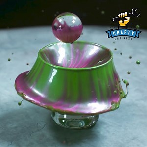 This artist creates colorful, mesmerizing 360° visuals using high-speed camera technology 😍 | Crafty Engineer