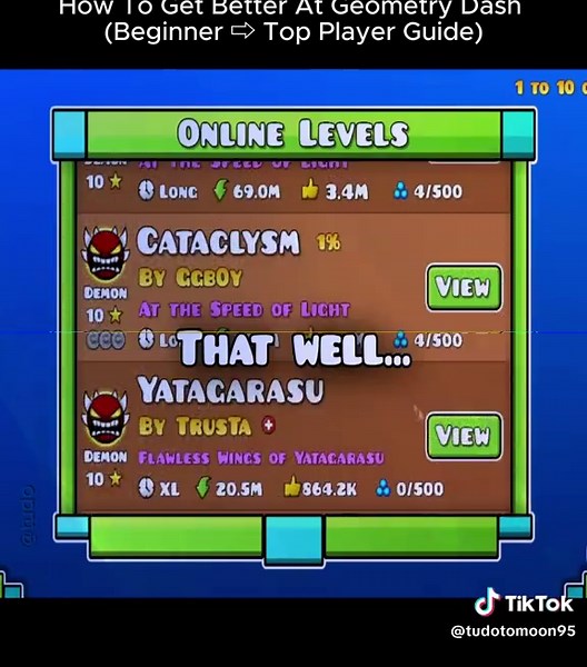 Guía para mejorar en Geometry Dash: Principiante a Pro