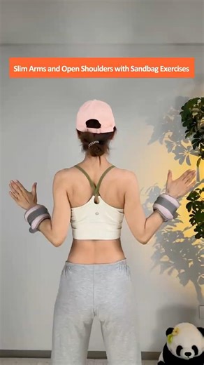 At Home Sandbag Training for Firm Underarms, Beautiful Shoulder Alignment, and an Upright Back