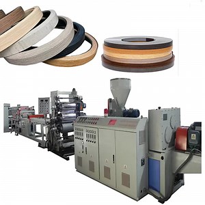 [Hot Item] 300mm-600mm Width Three Rolls Calender PVC Edge Banding Machine Plastic PVC Rigid Sheet Production Line Extrusion Making Machine