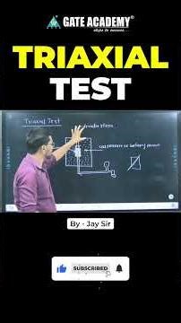 Triaxial Test || Geotechnical Engineering || #triaxial
