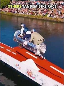 Normal skill VS KING of Tandem Bike Race