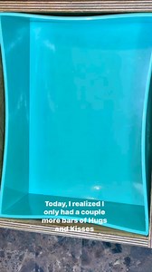 The making of Hugs & Kisses. #SoapMaking #hugsandkisses #tallowsoap #artisansoap #TopFans #coldprocesssoapmaking | Thrive and Glow