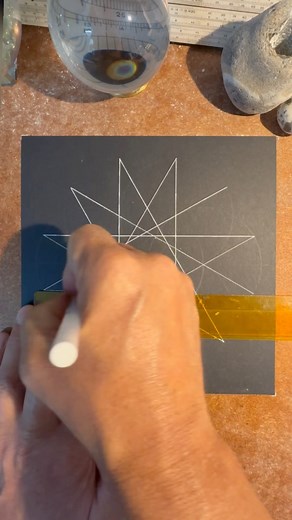 How to draw the Prefect Twelve Pointed Star from a Dodecagon. Fast. Simple but very effective method using the seed of life as a starting point. #sacredgeometryartist #twelvepointedstar #dodecagon #natureofflowers #harmony | Natureofflowers