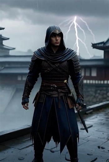 Realistic Assassin gaming character #ai #assassinscreed