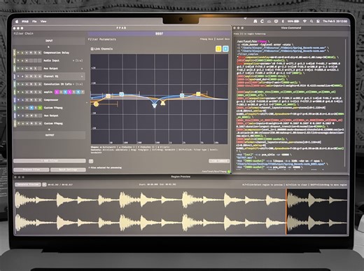 FFAB unlocks the batch audio powers of the free ffmpeg with a GUI - CDM Create Digital Music