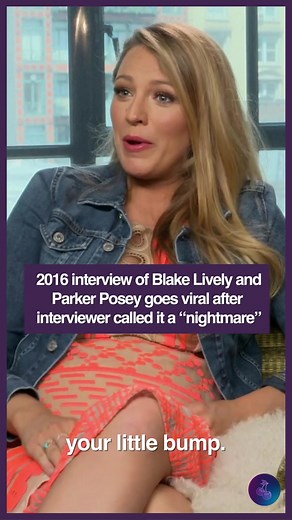 Blake Lively and Parker Posey Interview Highlights 2016
