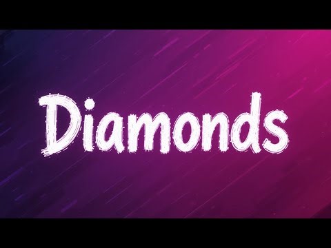 Nightcore ~ Diamonds | Official Lyrics Video | Copyright - Free Music