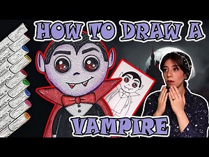 Vampire Fun: Easy Drawing Tutorial