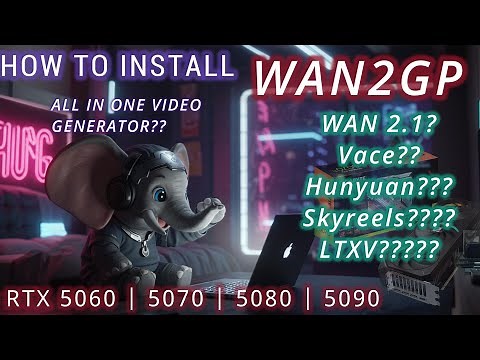 RTX 50 Series Install Wan2GP Tutorial | FREE Uncensored AI Video Generator | Wan 2.1 Vace 5090