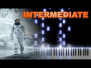 Interstellar - Hans Zimmer INTERMEDIATE Piano Tutorial
