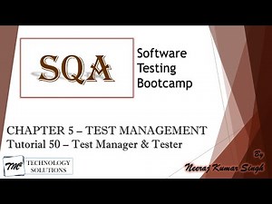 Software Testing Bootcamp | Co-ordination Between Test Manager and Tester |Software Testing Tutorial