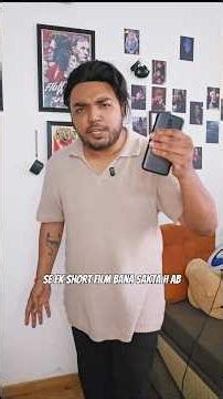 Making short Film using Samsung phone #shorts