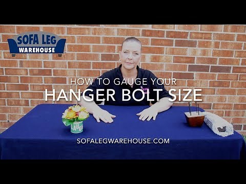 How To Gauge Your Hanger Bolt Size
