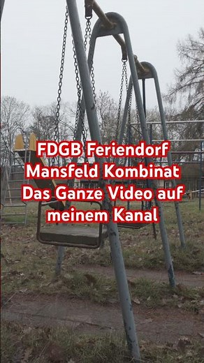 FDGB Feriendorf Mansfeld Kombinat so wurde früher Urlaub gemacht #lostplace #verlassen #urbex