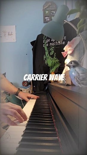 The Carrier Wave #piano #shorts