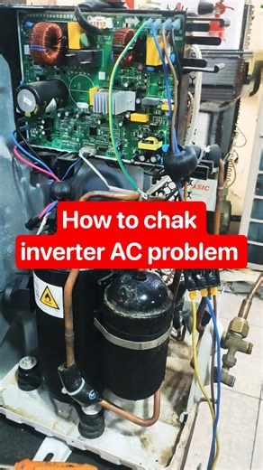 BASIC INVERTER AC FIND OUT PROBLEM #viral #shortfeeds #shorts #inverter #ac260 #hvac #most #trending