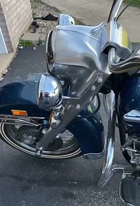 Courtesy of Brad Sandmire - Here she is! Documented 1975 tank shift flh! They made 1 and this is it! Original paint, tires,etc. absolutely gorgeous bike! | Friends with Harley Davidsons