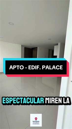 VENDO APARTAMENTO EN EDIF. PALACE (Bucaramanga), apartamento en excelentes condiciones y excelente ubicacion: ✅ 84 mts2 Area Construida 🛌 3 habitaciones. 🛀 2 Baños. 🛋 Sala comedor. 👨‍🍳 Cocina integral. ✅ Excelente Zona social. ✅ Administracion $360.000 🚘 Parqueadero. ✅Precio: $525.000.000 COP Página web: https://innovateconectainmobiliaria.com Si deseas más información, le atenderemos con gusto: Whatsapp 📲 57 3178487824. #innovateconecta #innovatelovende #vivienda #bucaramanga #broker