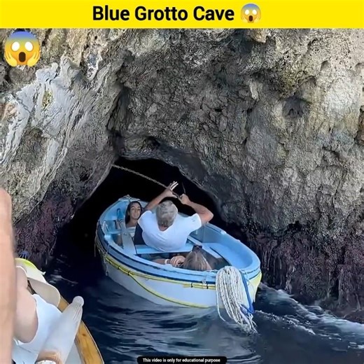 Blue Grotto Cave 😱 | #shorts #shortvideo #youtubeshorts