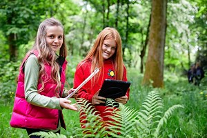 Children test mapping apps for National Education Nature Park | FE News