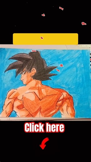 How to Draw Goku Step by Step 🔥 | Easy Goku Drawing Tutorial for Beginners #HowToDrawGoku #dbz #long