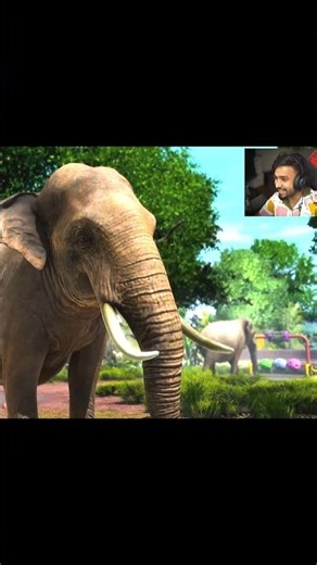 Techno Gamerz Is Now A ZOO KEEPER! 🐘 #shorts #technogamerz #gaming
